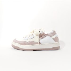 Basket offwhite roos